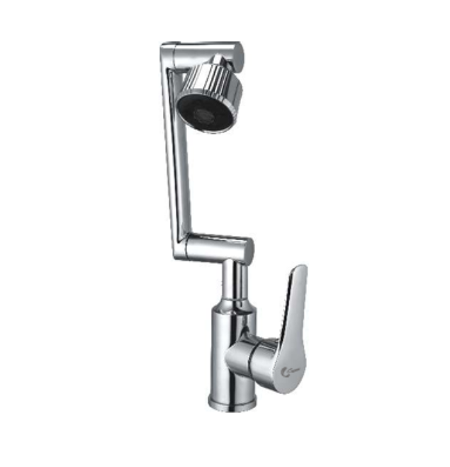 SINGLE LEVER SINK MIXER MULTI FLOW - 4 Flow (Table Mounted with Revolving Spout)