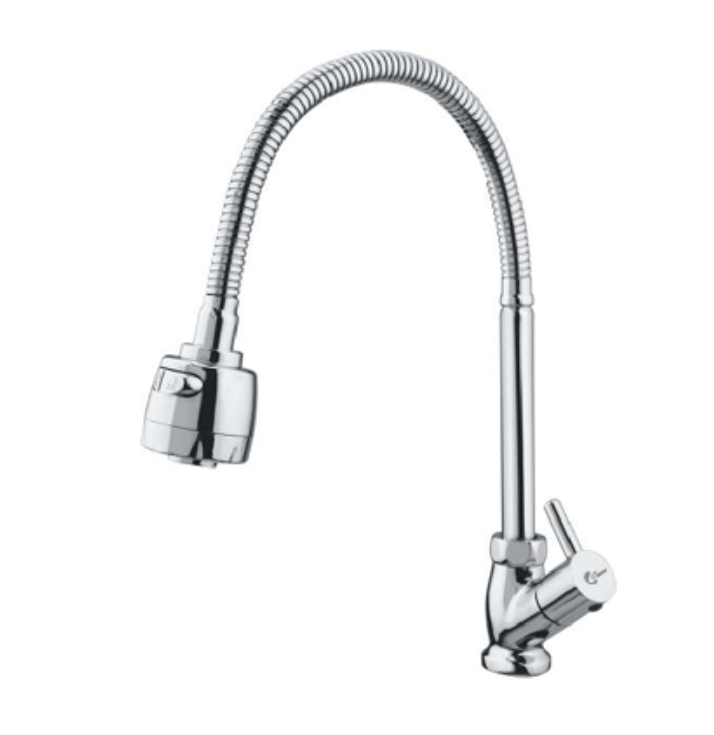 SWAN NECK FLEXIBLE SPOUT WITH DUAL FLOW